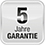 3 Jahre Garantie | Unabhängig der gesetzlichen Gewährleistung bieten wir Ihnen 3 volle Jahre kostenlose Garantie.