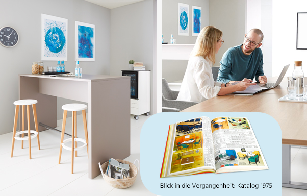 Neuheiten aus dem Büroberater | Meeting im Büro, Pausenzeit im Aufenthaltsraum