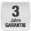 3 Jahre Garantie | Unabhängig der gesetzlichen Gewährleistung bieten wir Ihnen 3 volle Jahre kostenlose Garantie.