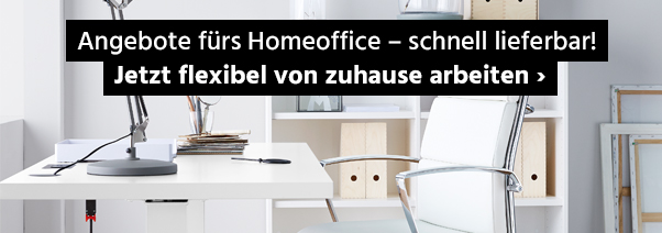 Angebote fürs Homeoffice – sofort lieferbar | Jetzt flexibel von zuhause arbeiten