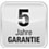 5 Jahre Garantie