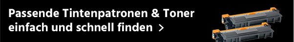 Passende Tintenpatronen & Toner einfach & schnell finden