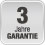 3 Jahre Garantie | Unabhängig der gesetzlichen Gewährleistung bieten wir Ihnen 3 volle Jahre kostenlose Garantie.