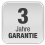 3 Jahre Garantie | Unabhängig der gesetzlichen Gewährleistung bieten wir Ihnen 3 volle Jahre kostenlose Garantie.