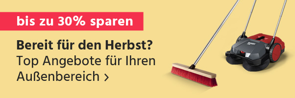Bereit für den Herbst? Top Angebote für Ihren Außenbereich