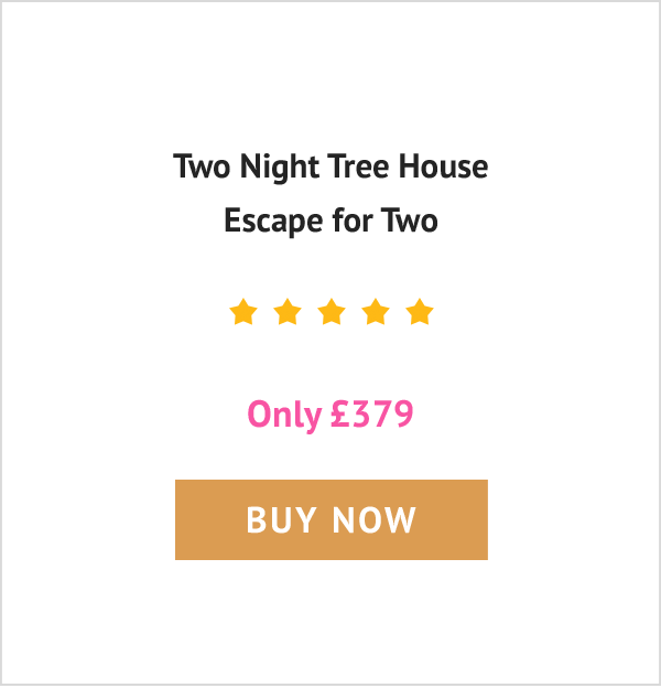 Two Night Tree House Escape for Two - Only £379