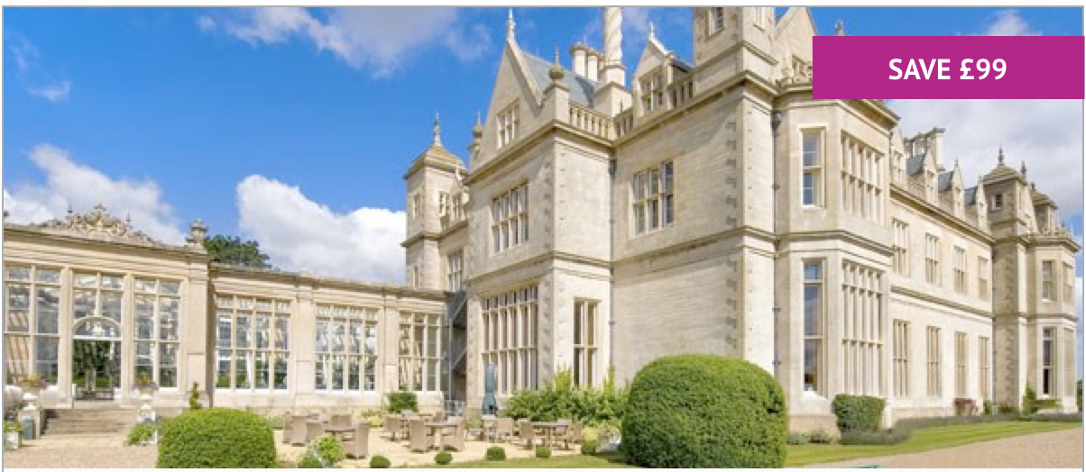 Two Night Getaway with Breakfast for Two at Stoke Rochford Hall - £99