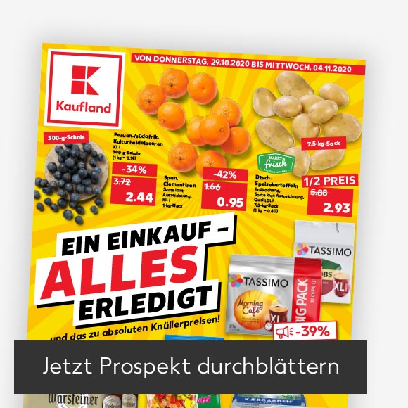 Abbildung: Titelbild Kaufland-Prospekt