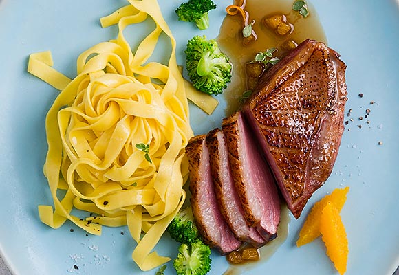 Rezept: Gänsebrust à l'Orange
