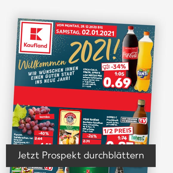 Abbildung: Titelbild Kaufland-Prospekt