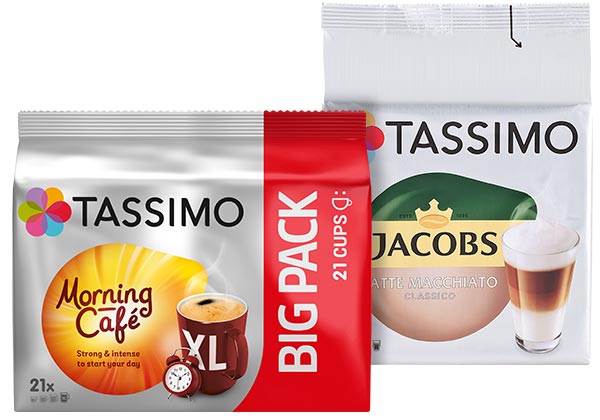 JACOBS Tassimo Kaffee-Kapseln; versch. Sorten