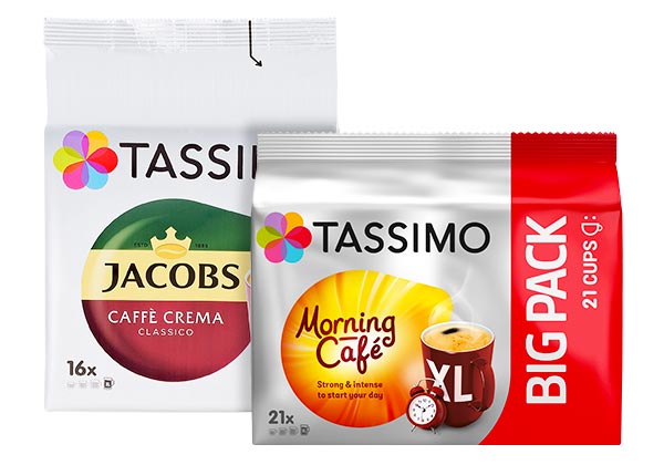 JACOBS Tassimo Kaffee-Kapseln; versch. Sorten