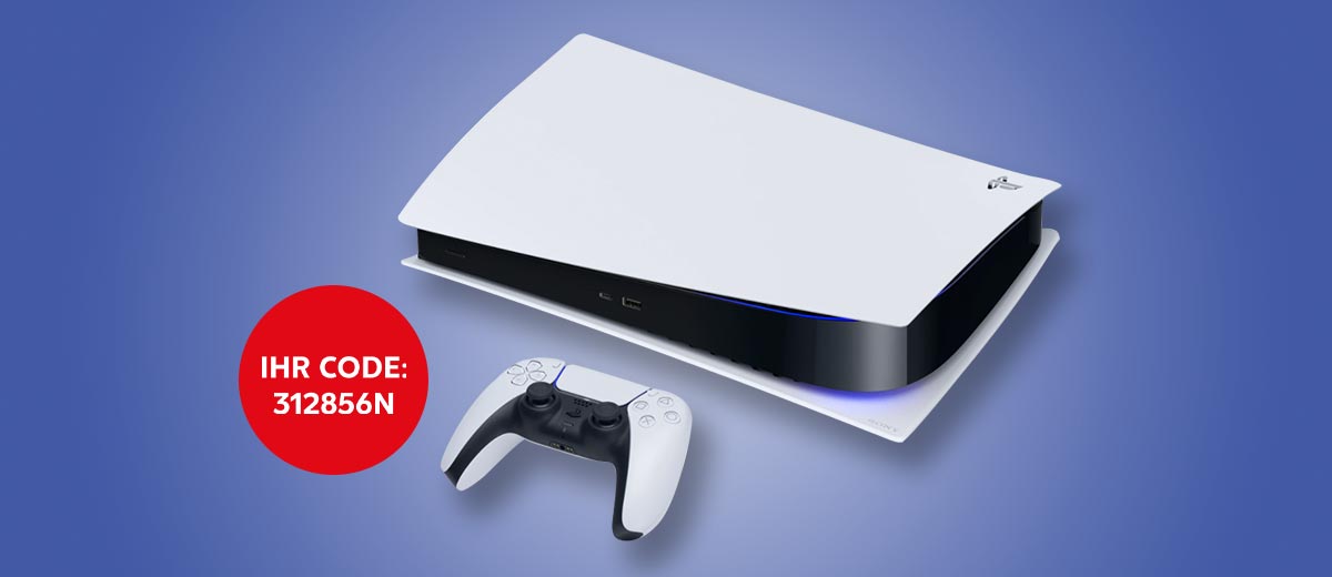 Modellbeispiel: Playstation 5; Ihr Code: 312856N