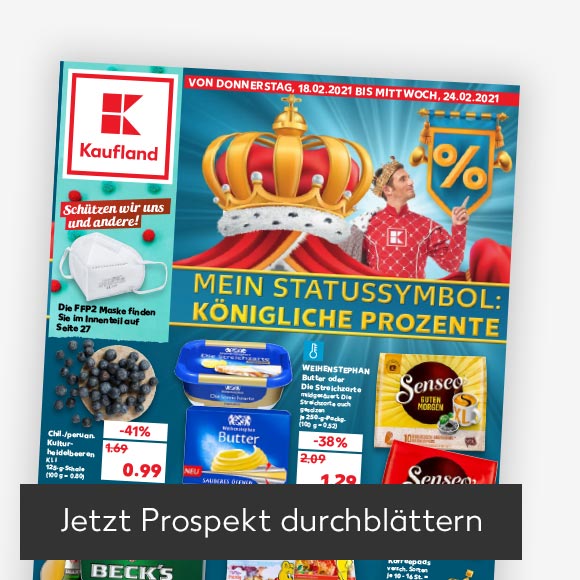Abbildung: Titelbild Kaufland-Prospekt