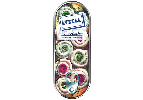 LYSELL Heringsfiletröllchen