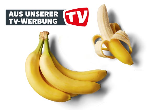 Kolumb./ecuador. Bananen, lose; Störer: Aus unserer TV-Werbung