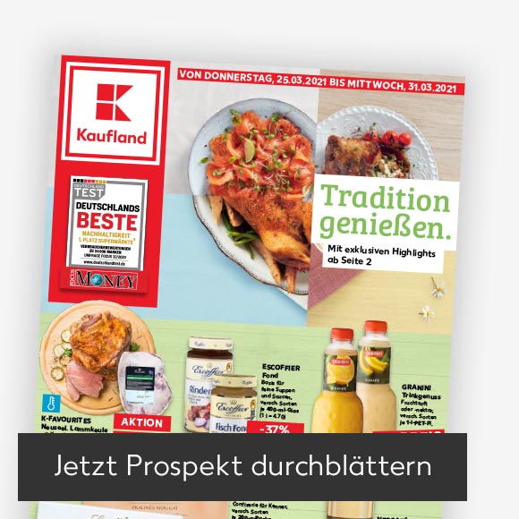 Abbildung: Titelbild Kaufland-Prospekt