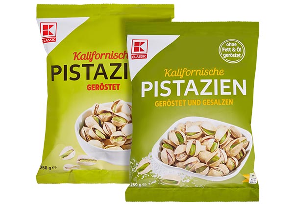 K-CLASSIC Kalif. Pistazien; versch. Sorten