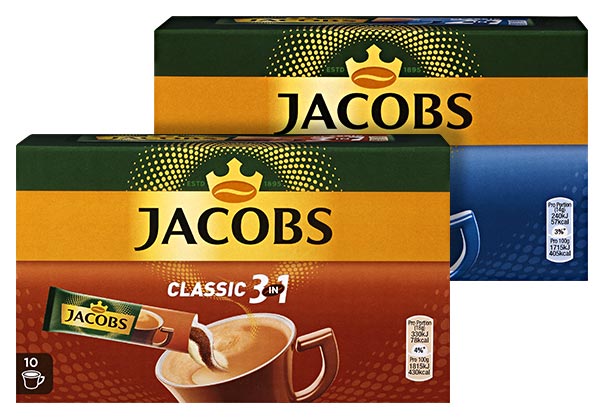 JACOBS Löslicher Kaffee, versch. Sorten