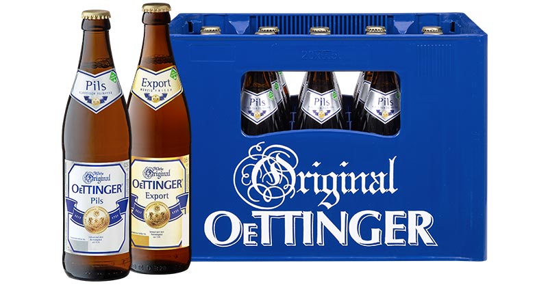 ORIGINAL OETTINGER Bier oder Biermischgetränk