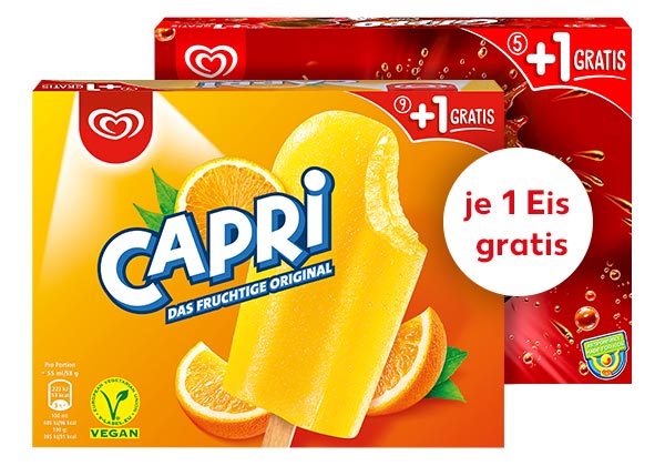 LANGNESE Eis-Multipackungen, versch. Sorten; Störer: je 1 Eis gratis