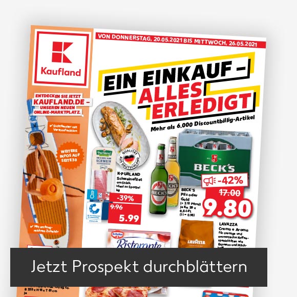 Abbildung: Titelbild Kaufland-Prospekt