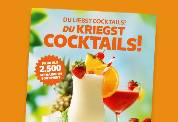 Ansicht Cocktailbroschüre
