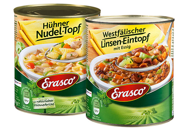 ERASCO Eintopf, versch. Sorten