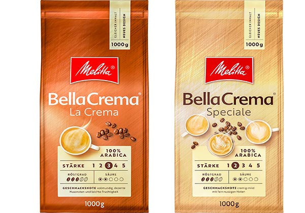 MELITTA BellaCrema, versch. Sorten