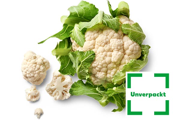 Dtsch./poln. Blumenkohl; Logo: Unverpackt