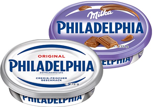 PHILADELPHIA Frischkäsezubereitung, versch. Sorten