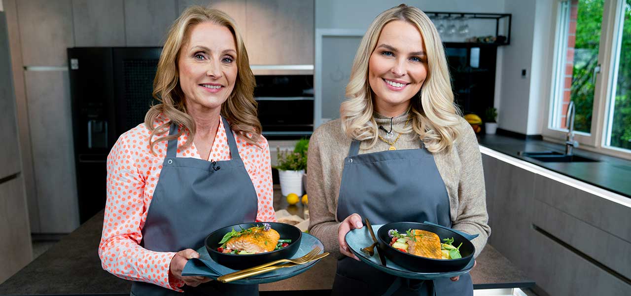 Ernährungsexpertin Dr. Alexa Iwan und Influencerin Jana Riva 