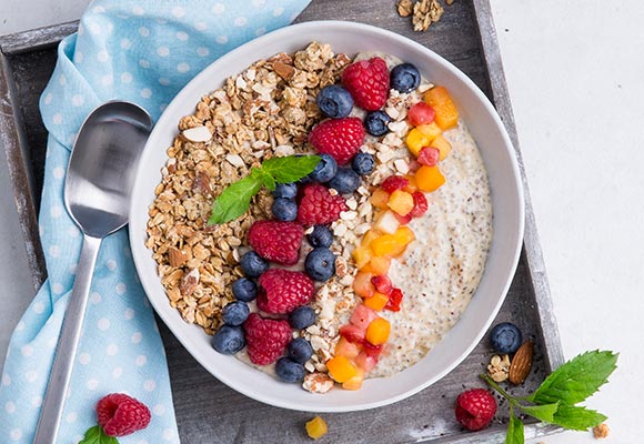 Rezeptbild: Multifrucht-Smoothie-Bowl