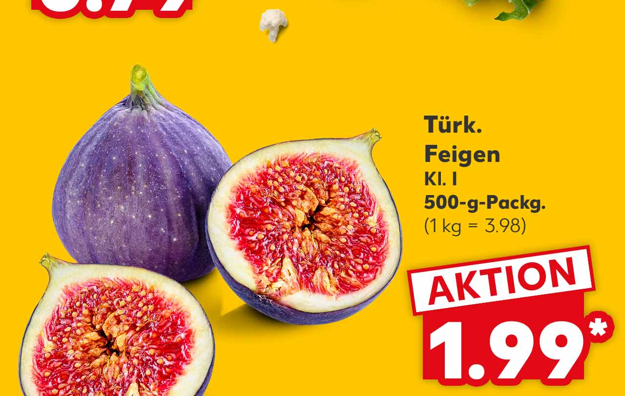 Türk. Feigen, Kl. I, 500-g-Packg. für 1.99 Euro* (1 kg = 3.98)
