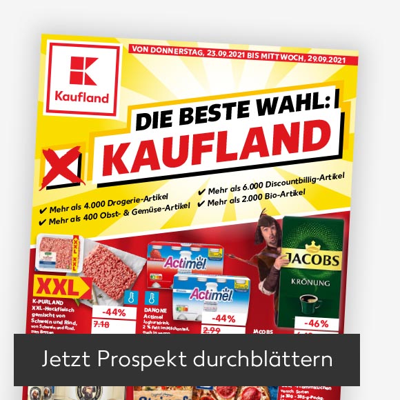 Abbildung: Titelbild Kaufland-Prospekt