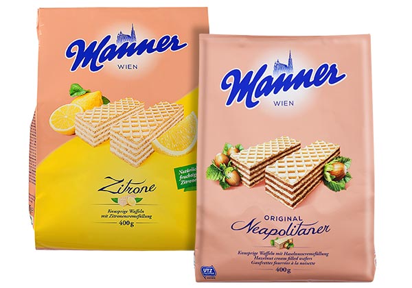 MANNER Waffel-Schnitten; versch. Sorten