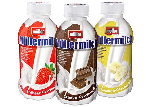 MÜLLER Müllermilch, versch. Sorten