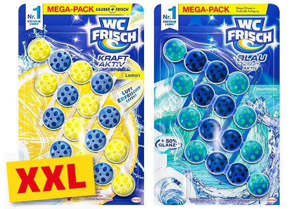 WC-FRISCH Kraft Aktiv, versch. Sorten; Störer: XXL