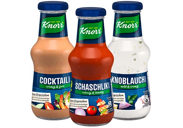 KNORR Grillsauce, versch. Sorten