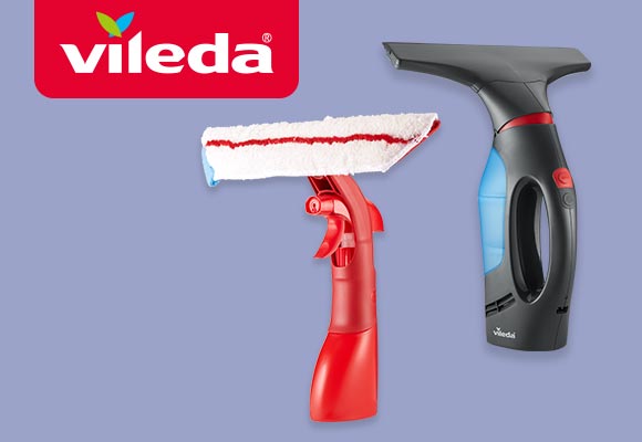 Logo: vileda®, Fenstersauger »Windomatic Power Blue«