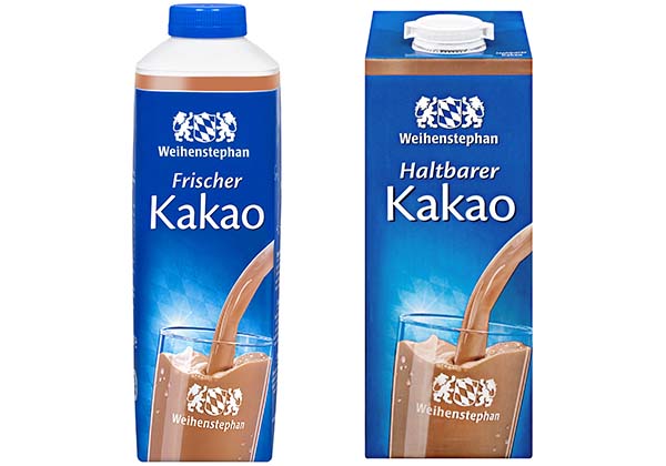 WEIHENSTEPHAN Frischer oder Haltbarer Kakao