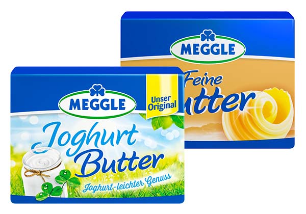 MEGGLE Joghurt- oder Feine Butter