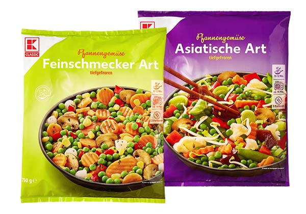 K-CLASSIC Gemüsepfanne, versch. Sorten