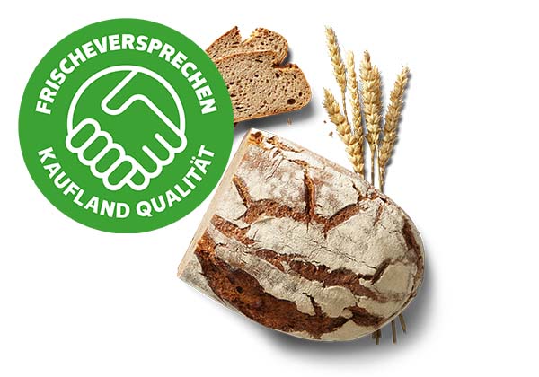 Krustenbrot**; Logo: FRISCHEVERSPRECHEN KAUFLAND QUALITÄT