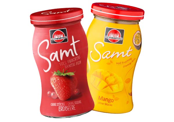 SCHWARTAU Samt, versch. Sorten
