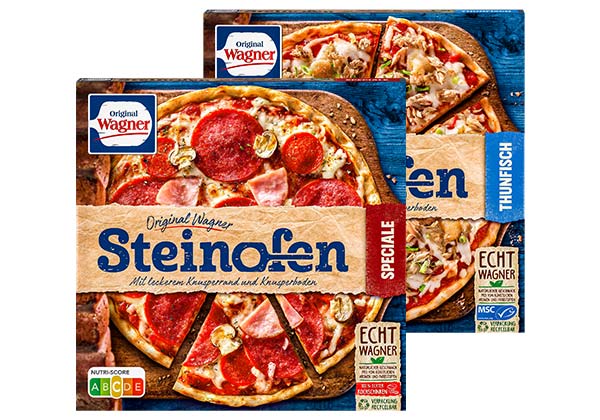 ORIGINAL WAGNER Steinofen-Pizza oder -Flammkuchen, versch. Sorten