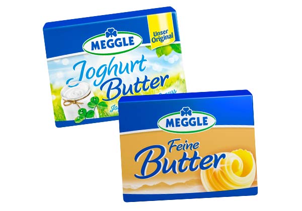 MEGGLE Joghurt- oder Feine Butter