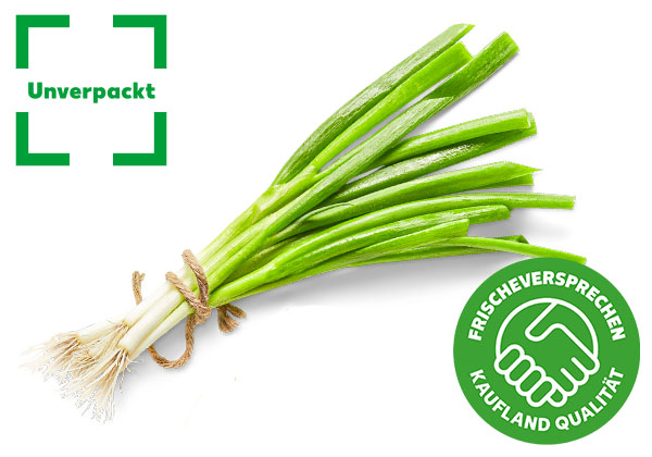 Ital. Lauchzwiebeln, lose; Logo: Unverpackt; Logo: FRISCHEVERSPRECHEN KAUFLAND QUALITÄT