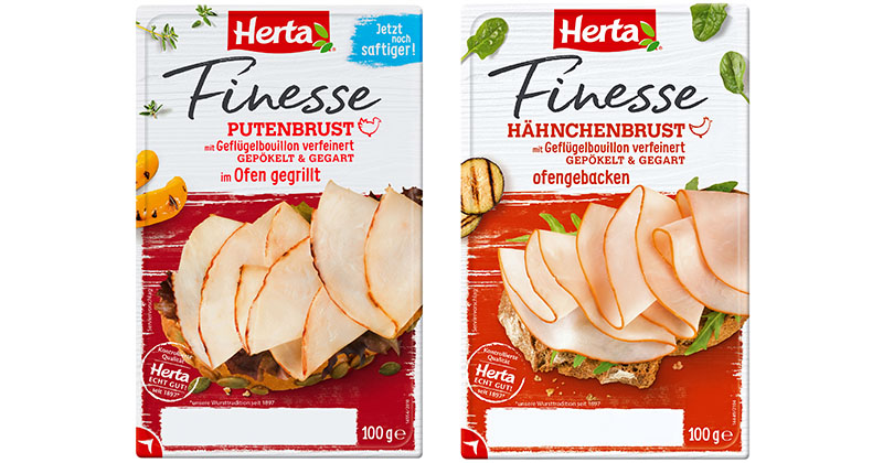 HERTA Finesse Aufschnitt, versch. Sorten