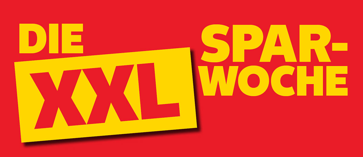 Schriftzug: DIE XXL SPARWOCHE
